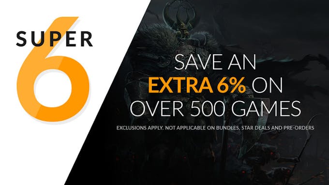 Fanatical Super6 deals on awesome Steam keys